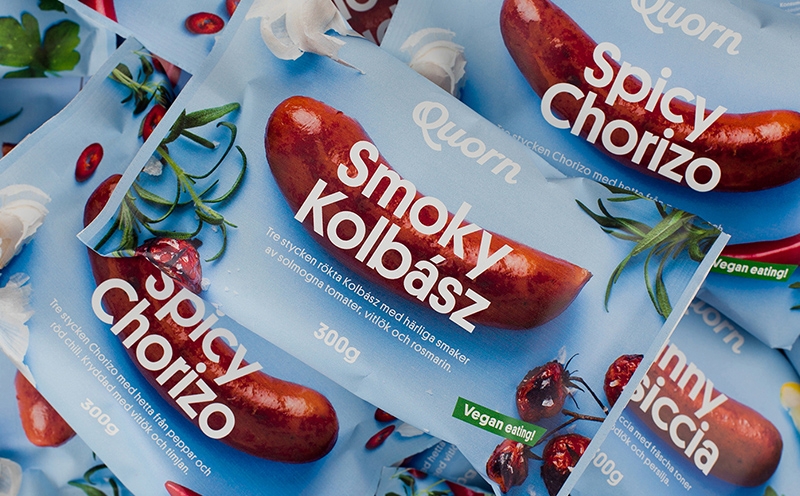 素食食材品牌包裝設計，餐飲食品材料包裝設計，全新食品品牌設計，杭州包裝設計公司