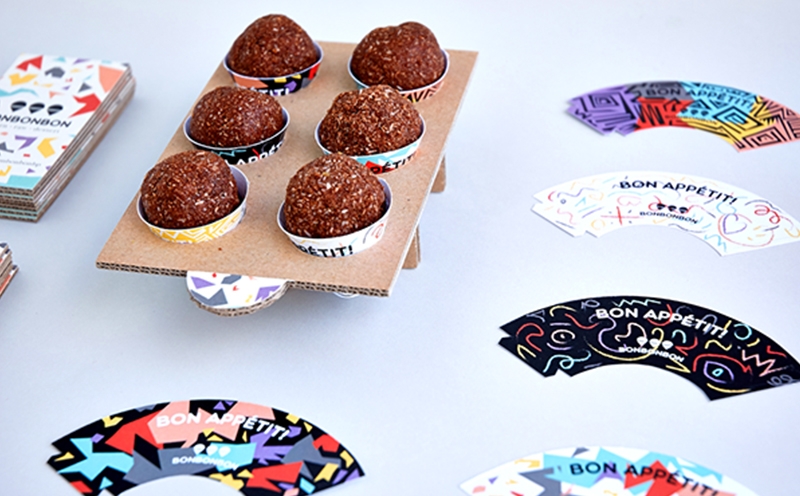 食品椰子球巧克力包裝設計-石特設計，杭州包裝設計專家