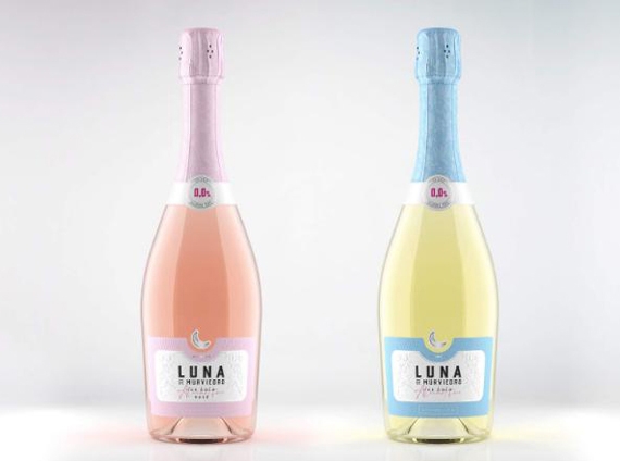 葡萄酒包裝設計,使用了清新溫和的顏色,使包裝整體呈現出溫柔時尚的品質