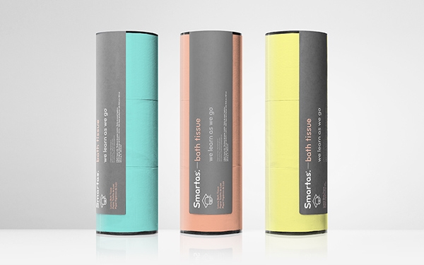 衛(wèi)生紙品牌包裝設(shè)計，用色彩綻放美麗