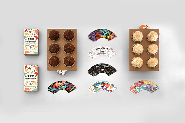 春季野餐食品椰子球巧克力包裝設計-石特設計，杭州包裝設計專家