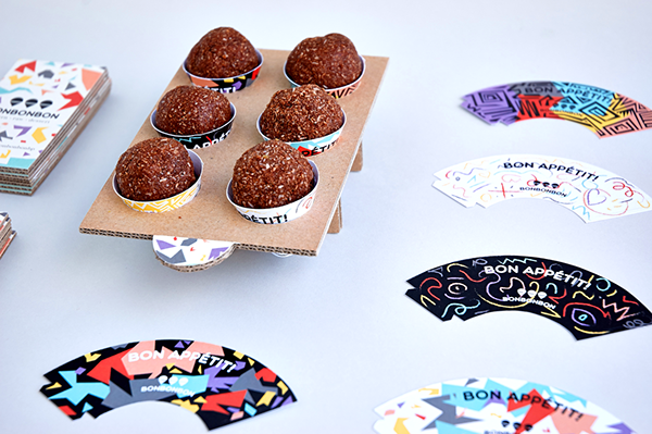 春季野餐食品椰子球巧克力包裝設計-石特設計，杭州包裝設計專家