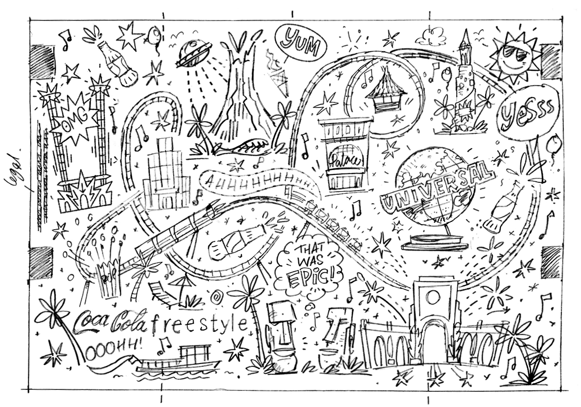 環球影城杯包裝設計