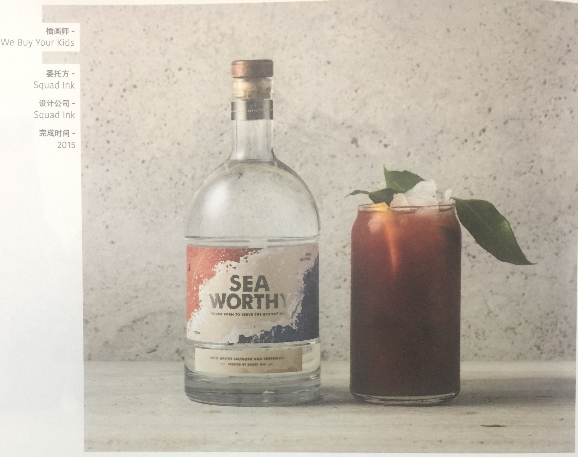 極具神秘感的伏特加瓶標設(shè)計