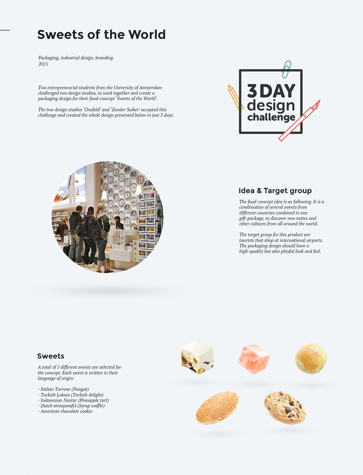 “Sweet of the World”，全球糖果食品包裝設計