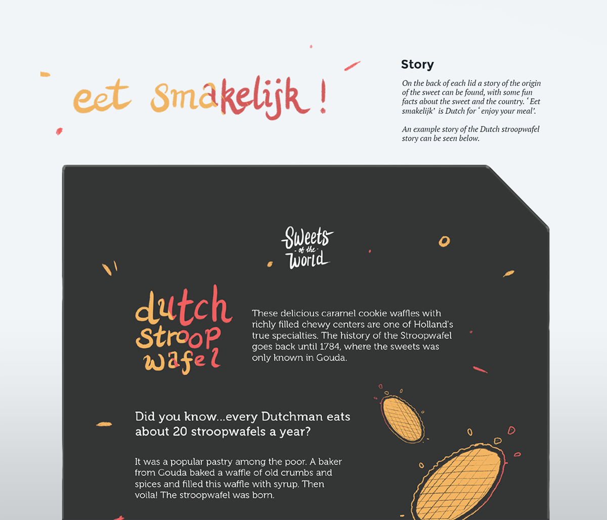 “Sweet of the World”，全球糖果食品包裝設計