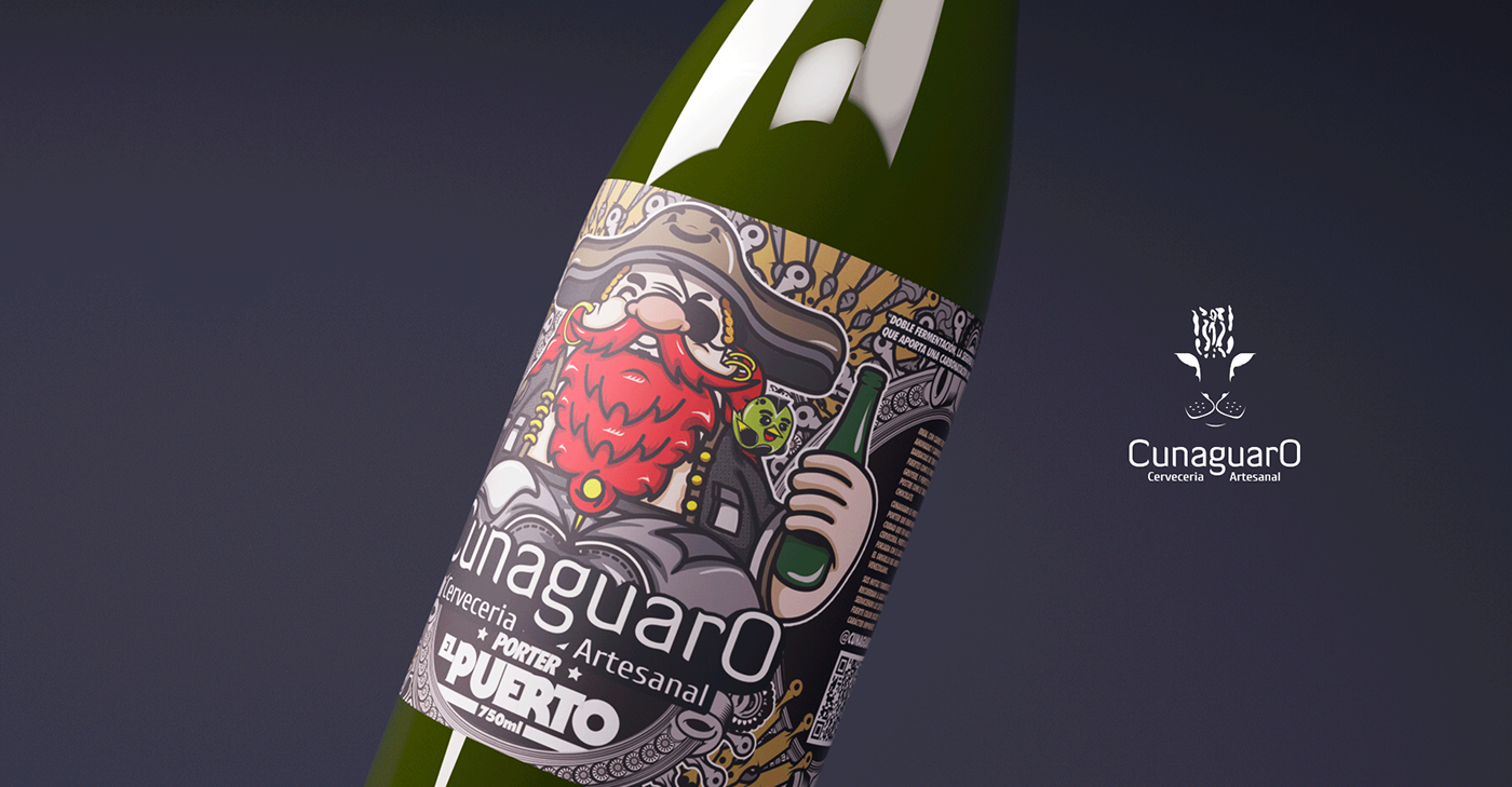 神秘主義，追求味覺, 靈魂和心的快感的啤酒包裝設(shè)計