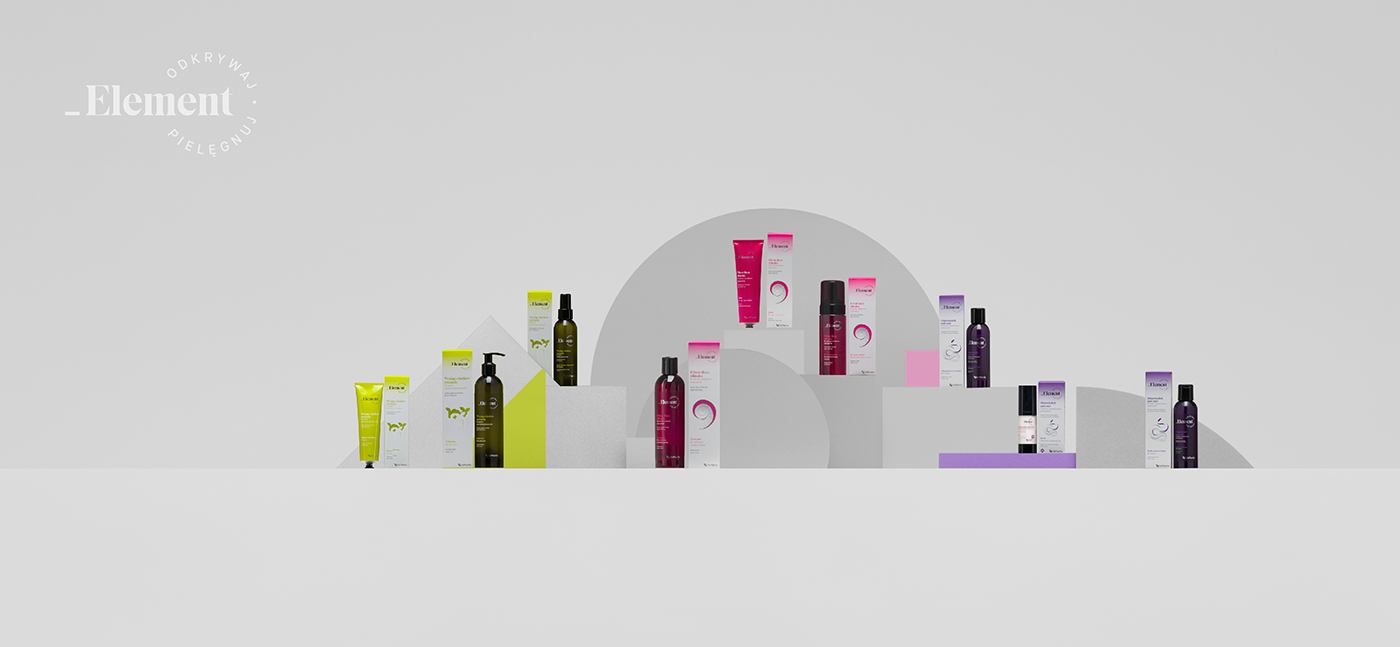 富于現代感的護膚化妝品包裝設計