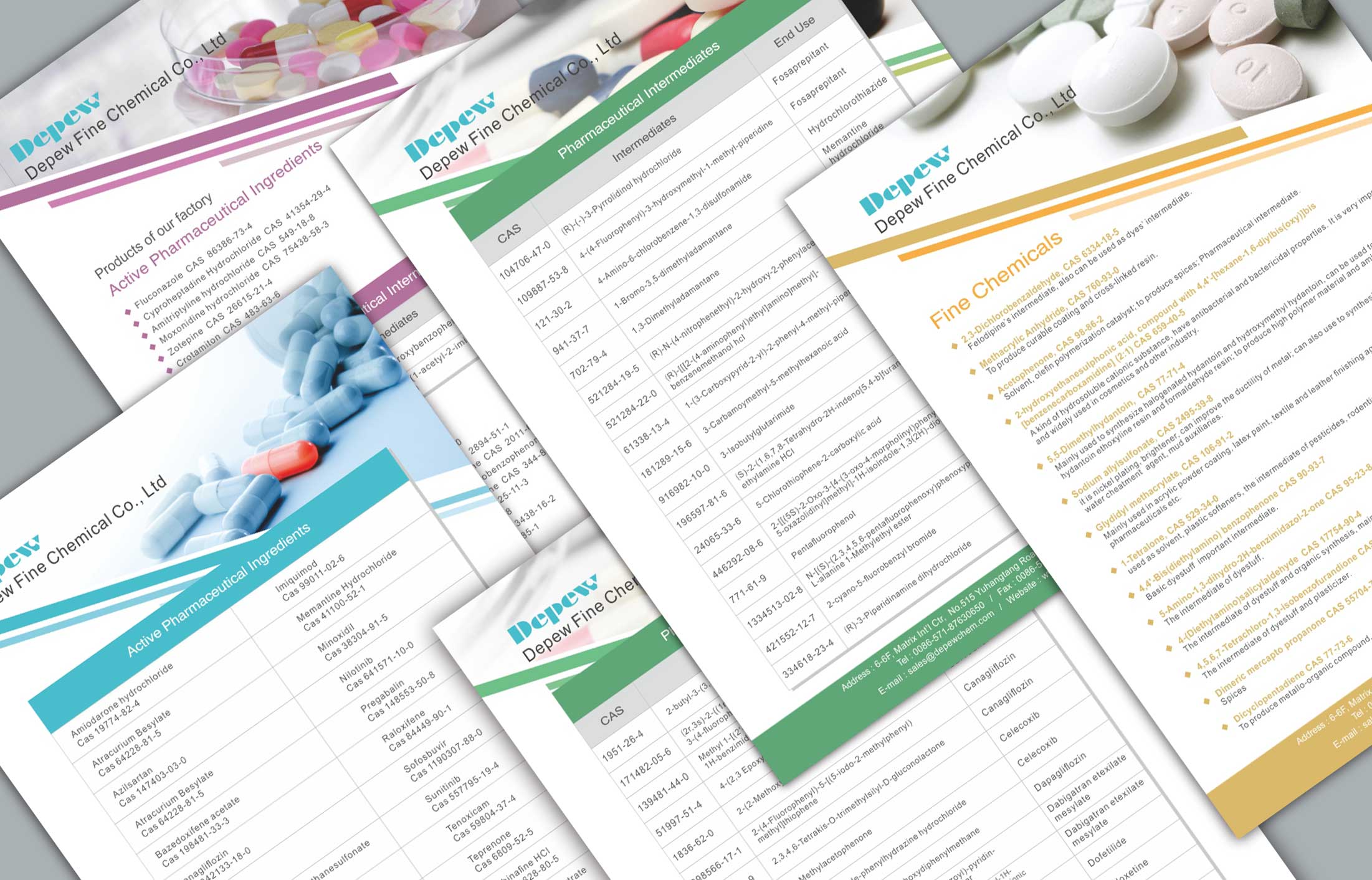 德普精細(xì)化工宣傳冊(cè)