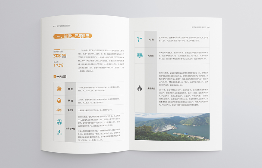 浙江能源局畫冊設(shè)計(jì)