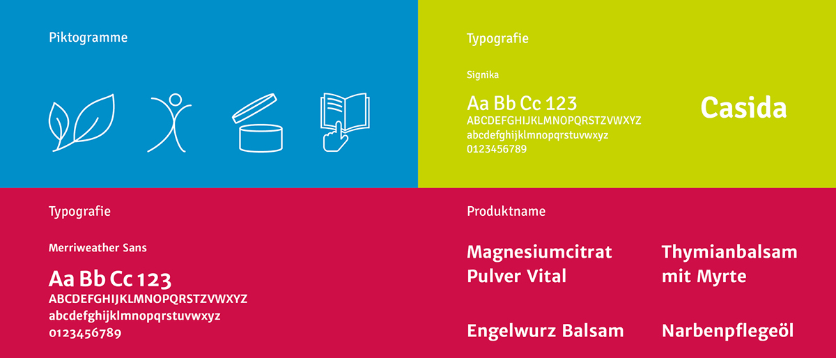 藥品包裝設計標準字、標準色