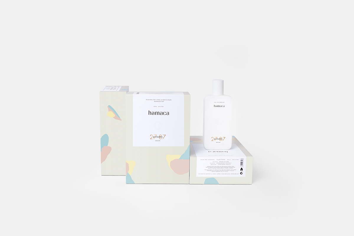 現代化高端香水瓶型與包裝盒設計